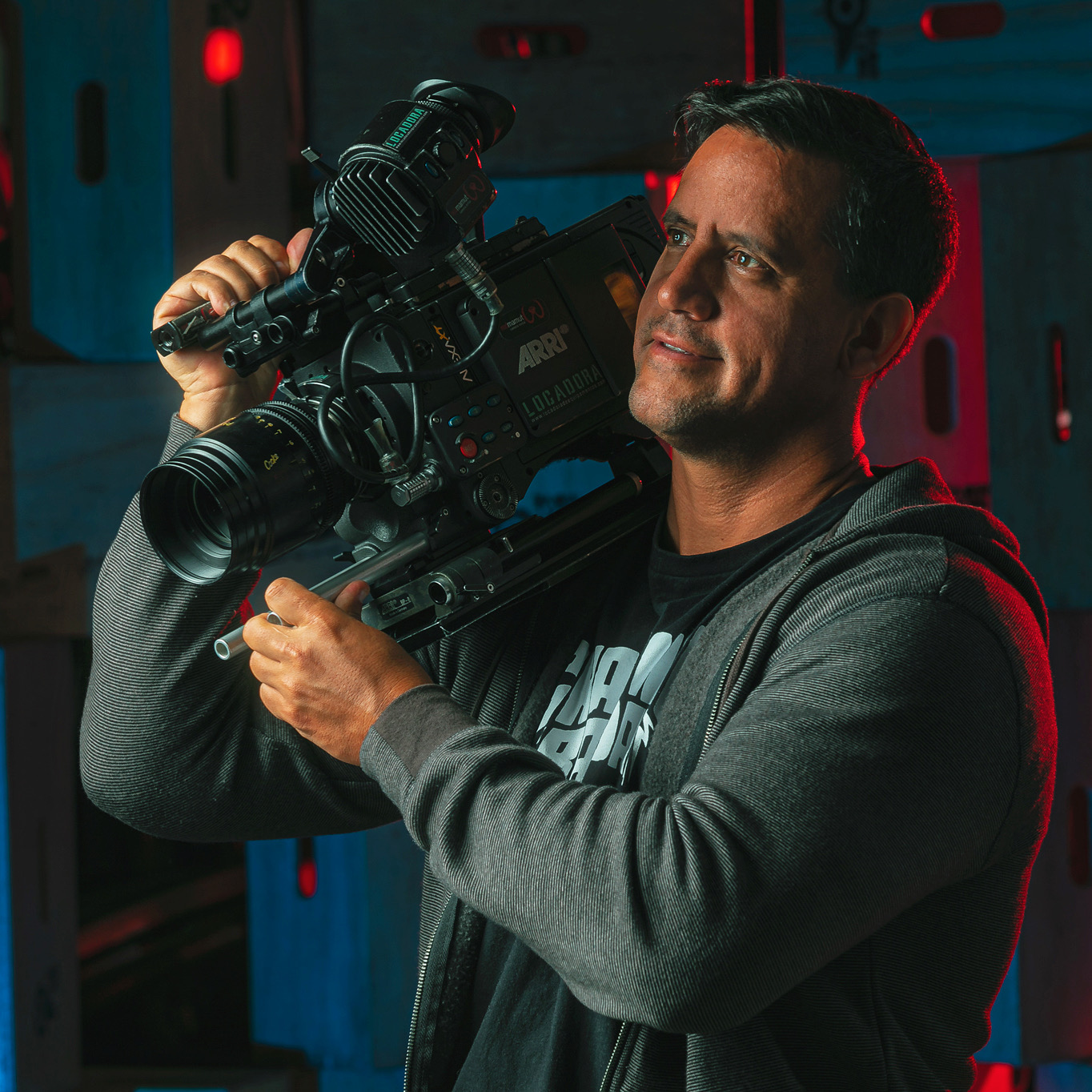 Behind the scenes with crew